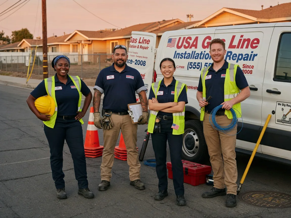 Gas Line Installation company in Elkins, AR